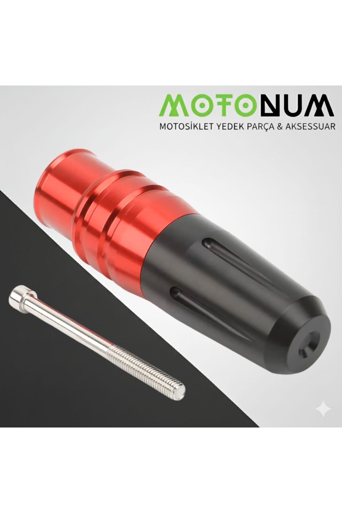 Motonum Kuba Chia 125 Egzoz Koruma Takozu-Kırmızı-Mek0835 - Fiyatı