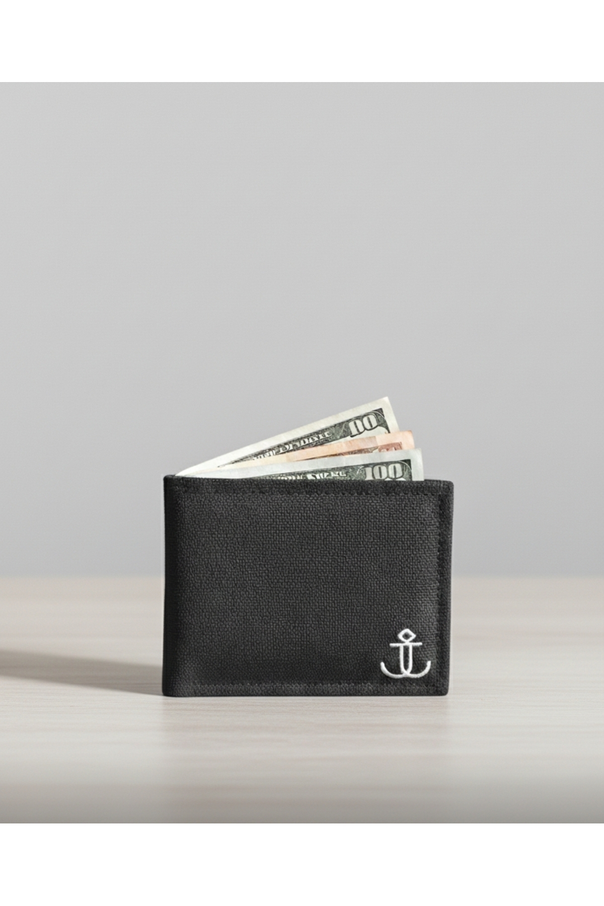 JANJAN Orjinal Kanvas Cüzdan,Kumaş ve Deri Karışımlı Spor Cüzdan,Yapıştırıcı Kullanılmamıştır,ÖmürlükCüzdan görsel 2