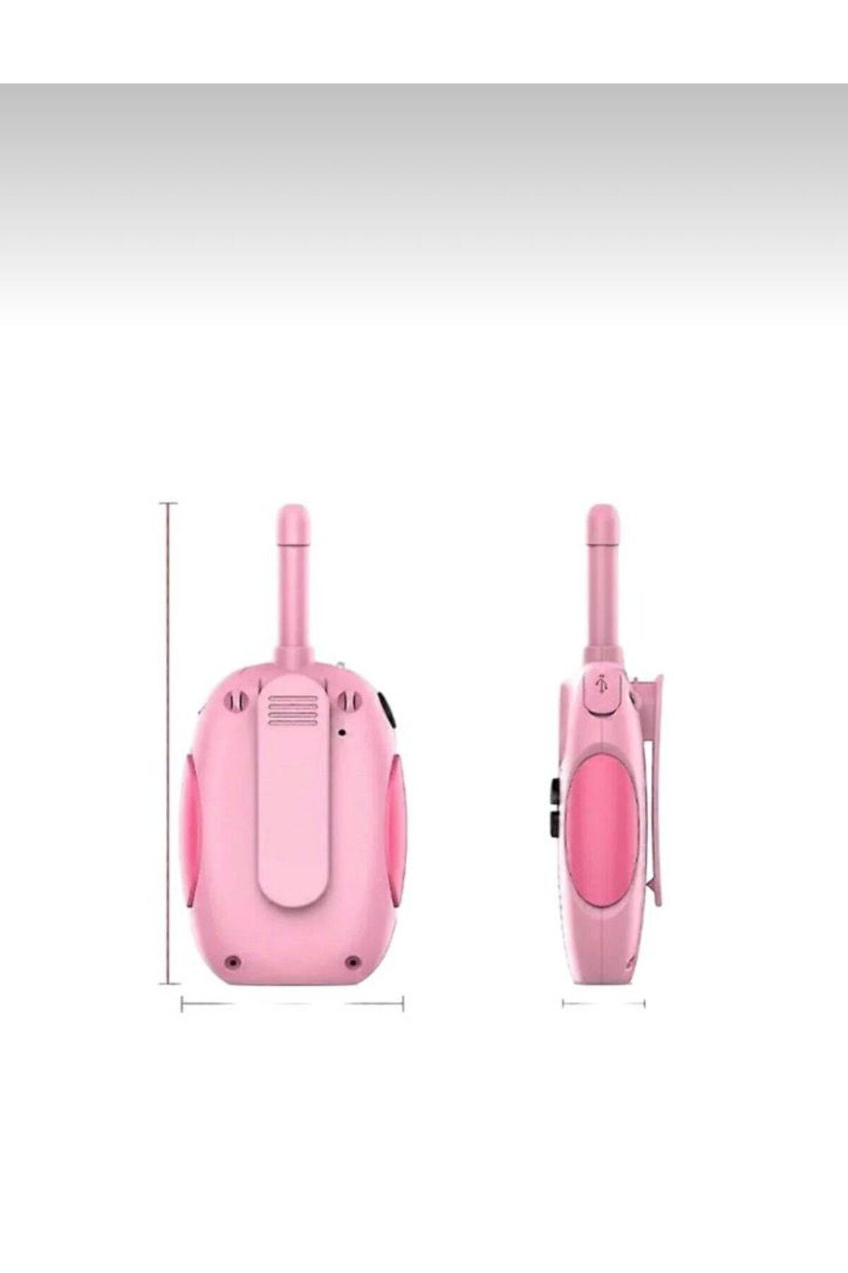 fortrek Pembe-Mavi 3 Km Menzilli ışıklı telsiz wireless walkie talkie çoçuk telsizi- bebek telsizi fotoğrafı 4 (önizleme)
