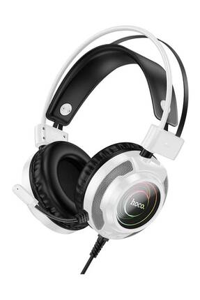 No7tech Kafaüstü Gaming Kulaklık Hoco. W110 RGB Aydınlatmalı 2M Kablolu