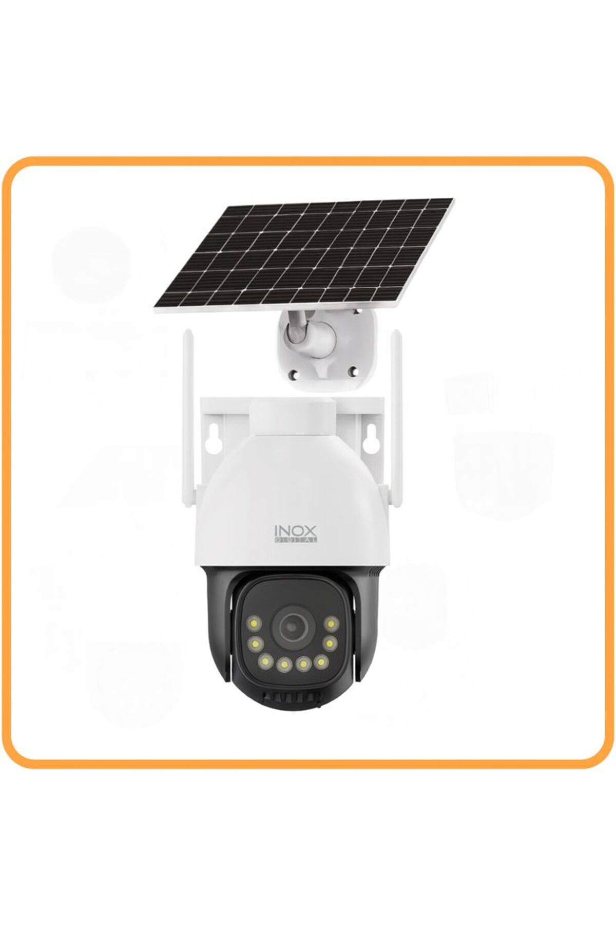 inoxdigital X11 Solar Panelli E-Simli & Simkartlı-4g, 6 Gün Bataryalı, Fullhd Kamera