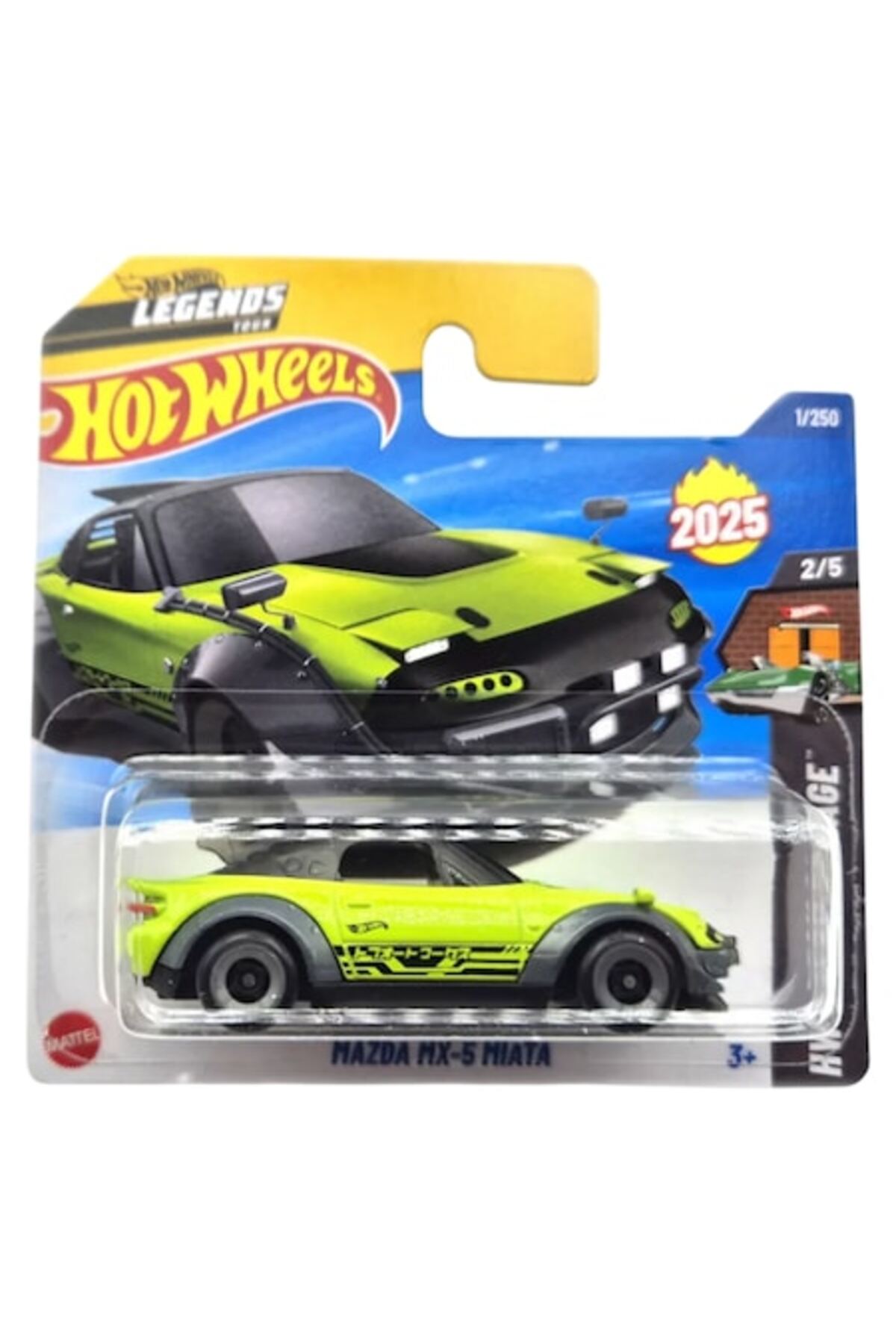 Masinuta Metalica Mazda MX-5 Miata Verde Gri 2025 1:64
