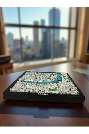 Dynacore Dekoratif CityArte - Londra 3B Şehir Haritası