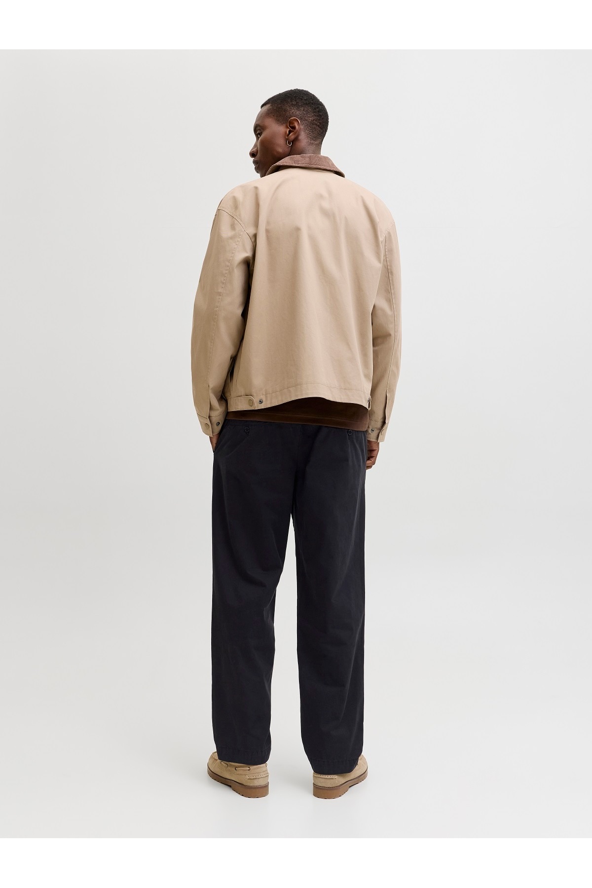 شلوار مردانه راسته فاق بلند | جک اند جونز Jack & Jones 12288514 - تصویر 4