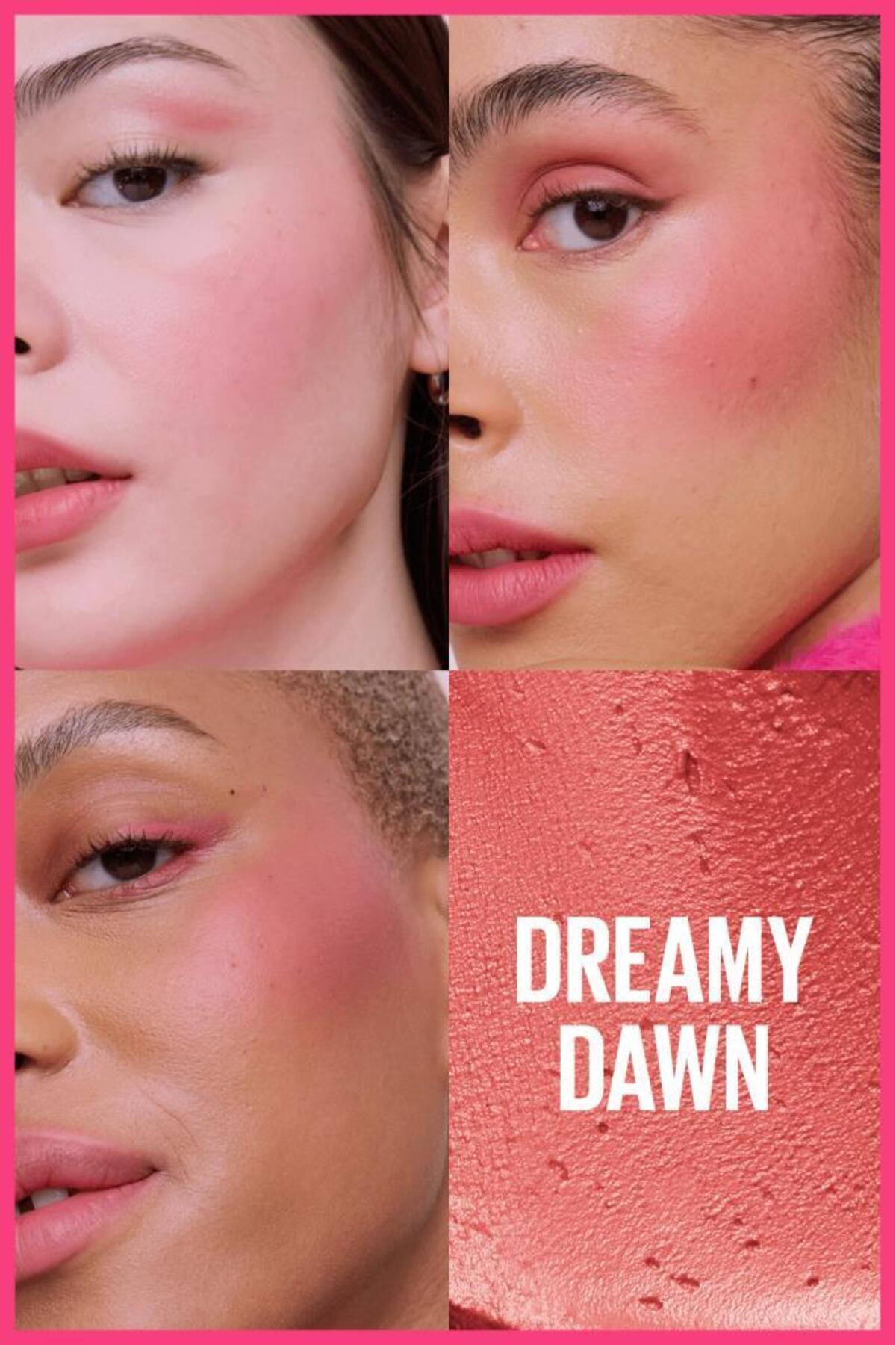 رژگونه و رژ لب مات فومی بافت‌دار کلودتوپیا شماره ۰۹ - Dreamy Dawn — بژ MYBCLOUDALLIKRUJ — تصویر 3 از 9