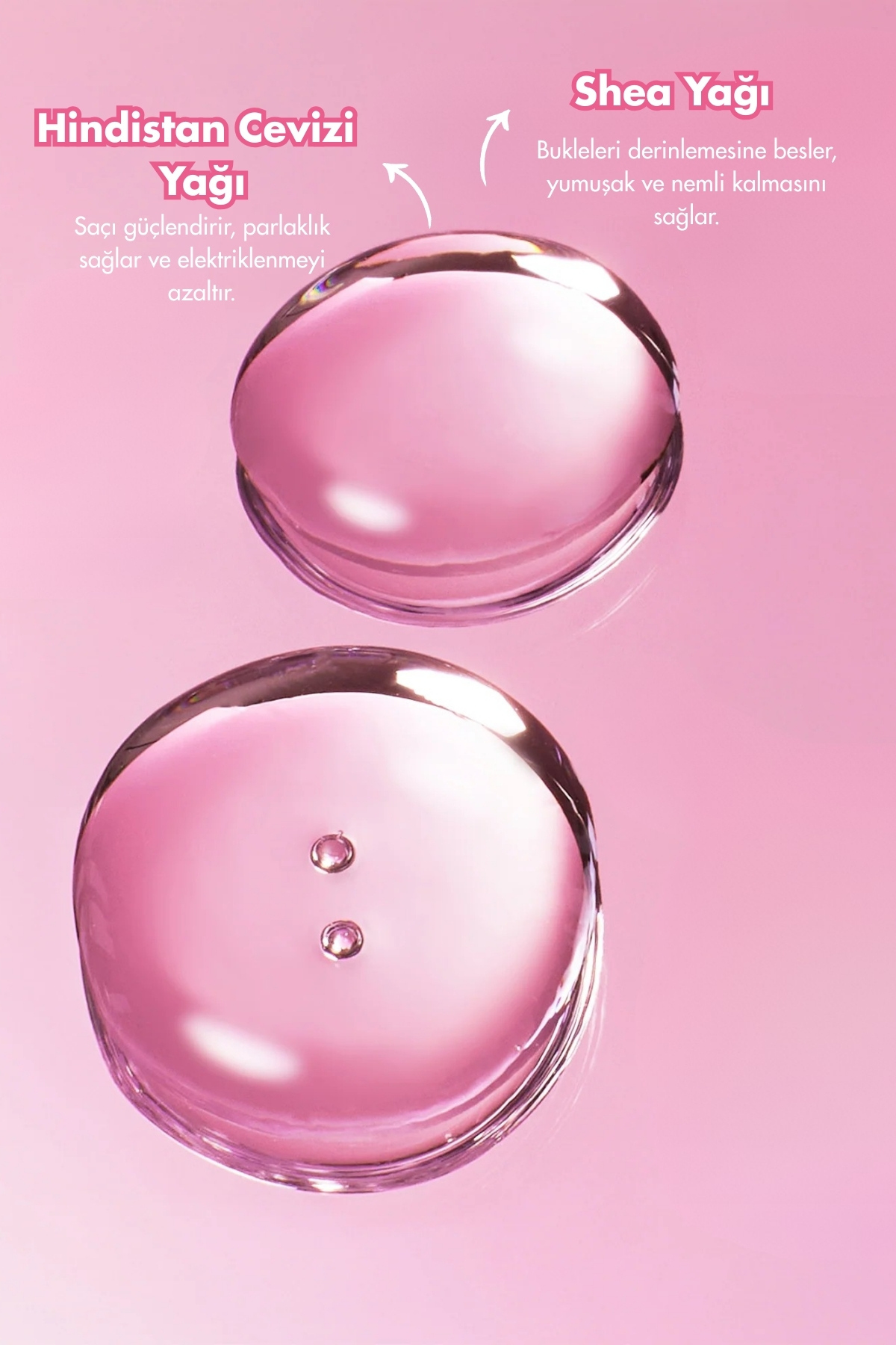 Coconut & Shea Curl Oil - Bukle Onarıcı & Nemlendirici Saç Yağı — U202 — تصویر 3 از 6