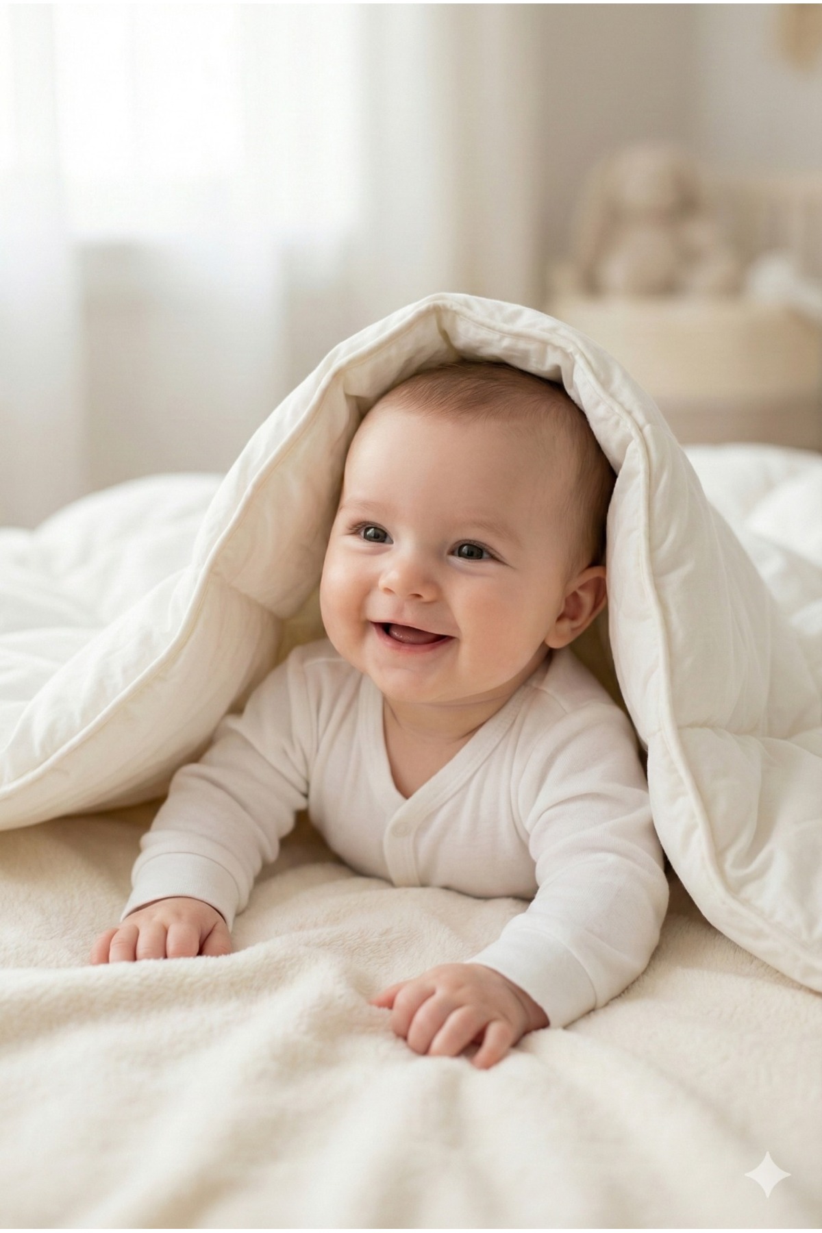 Miabella Home %100 Pamuk Bebek & Çocuk Yorgan Bebek Yorgan Terletmez Yumuşak Ve Hafif fotoğrafı 2 (önizleme)