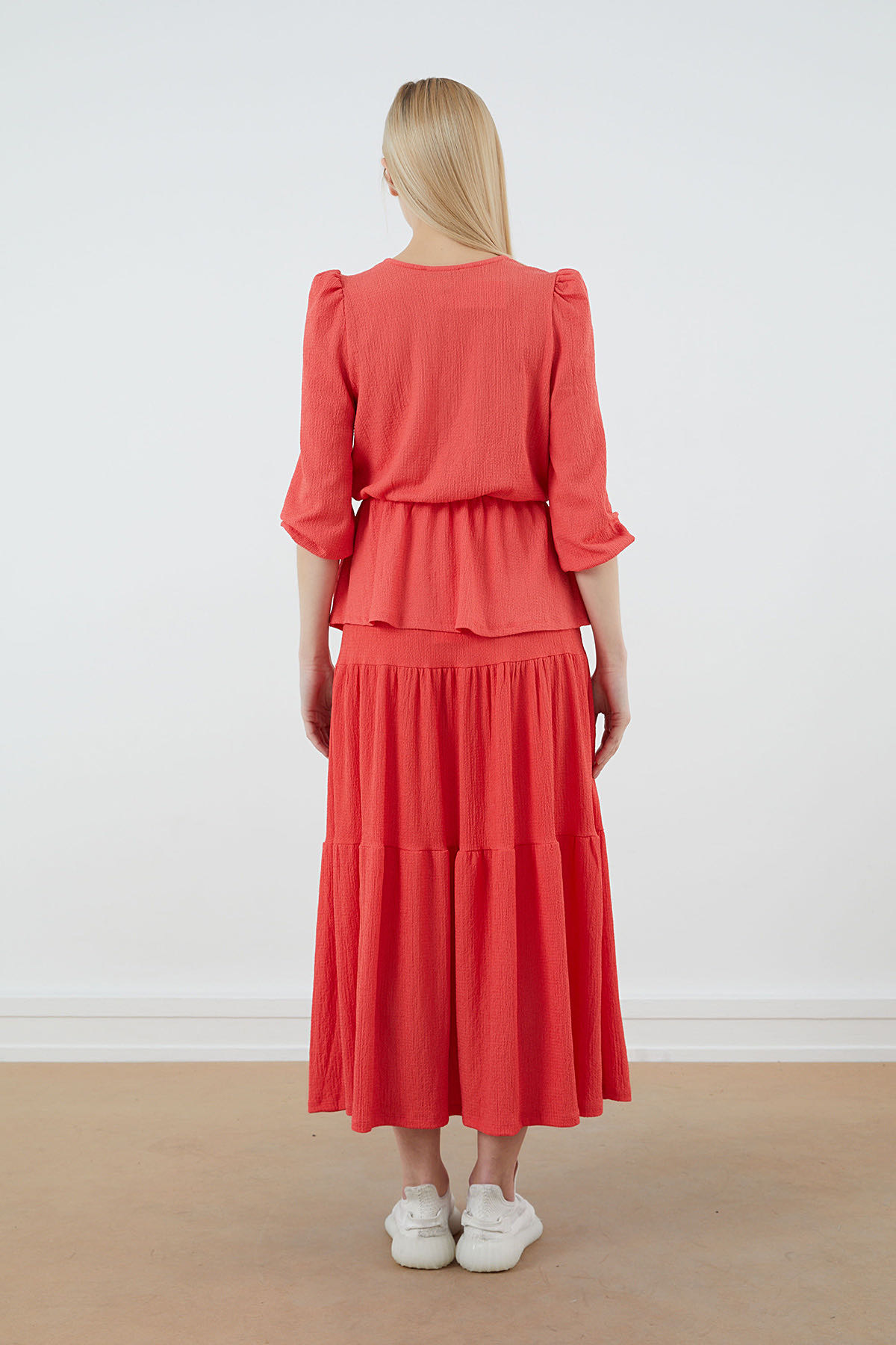 PAULMARK  Kolu Volanlı Bluz - Görsel 6