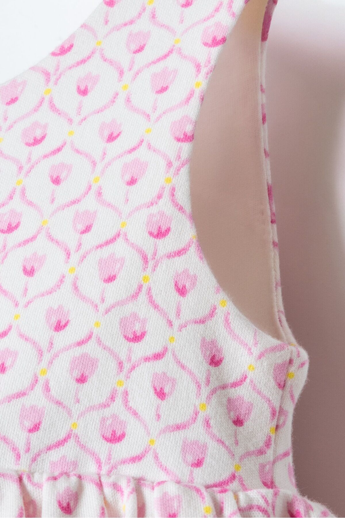 U.S. Polo Assn. Kız Bebek Krem Elbise fotoğrafı 5 (önizleme)