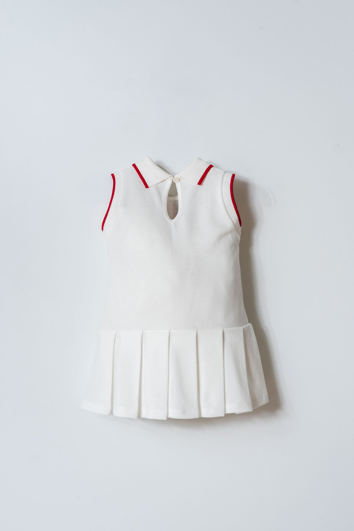 U.S. Polo Assn. Kız Bebek Beyaz Elbise fotoğrafı 4 (önizleme)