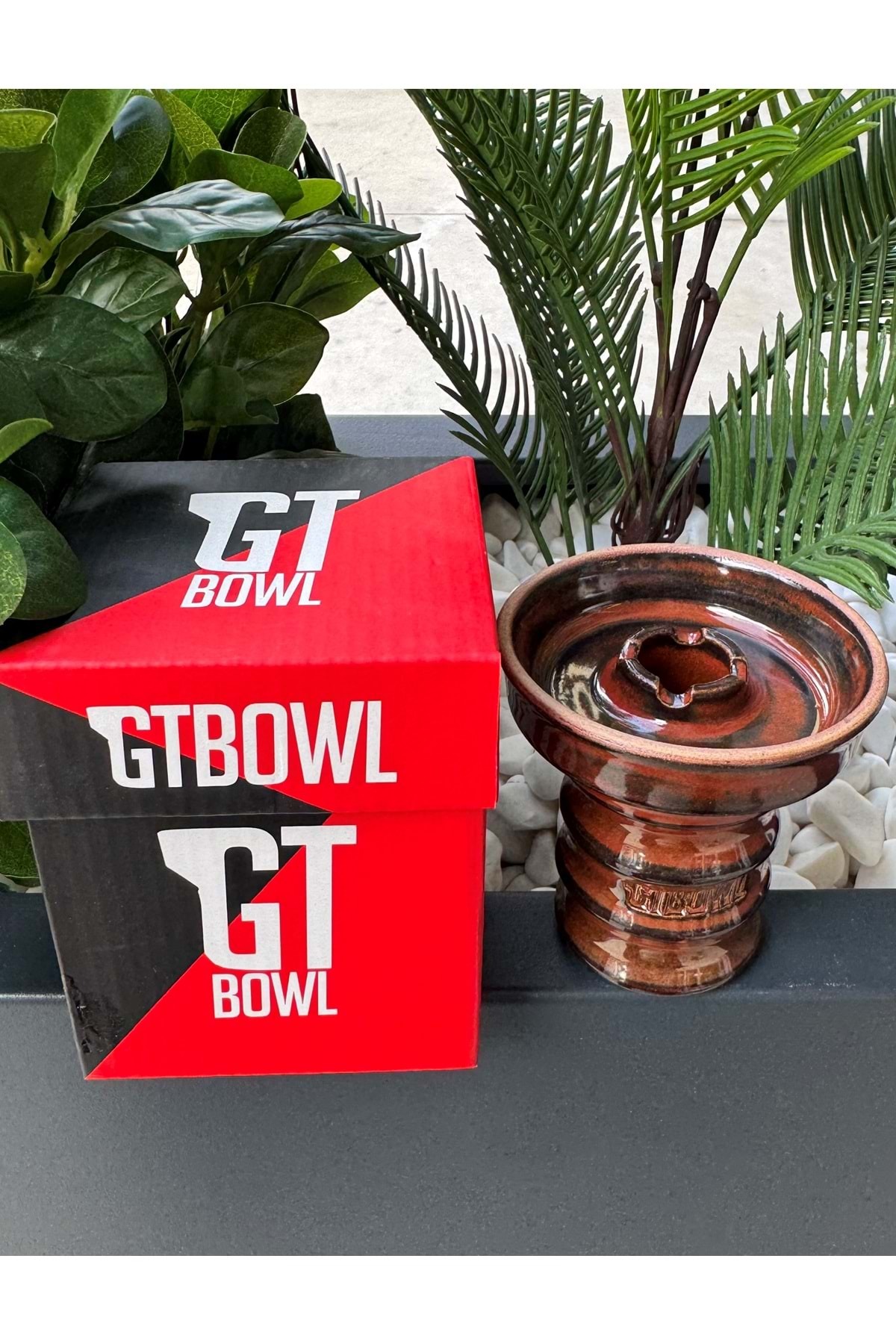 GT Bowls Arte Nargile Lülesi /Phunnel Kİremit-Siyah - Fiyatı