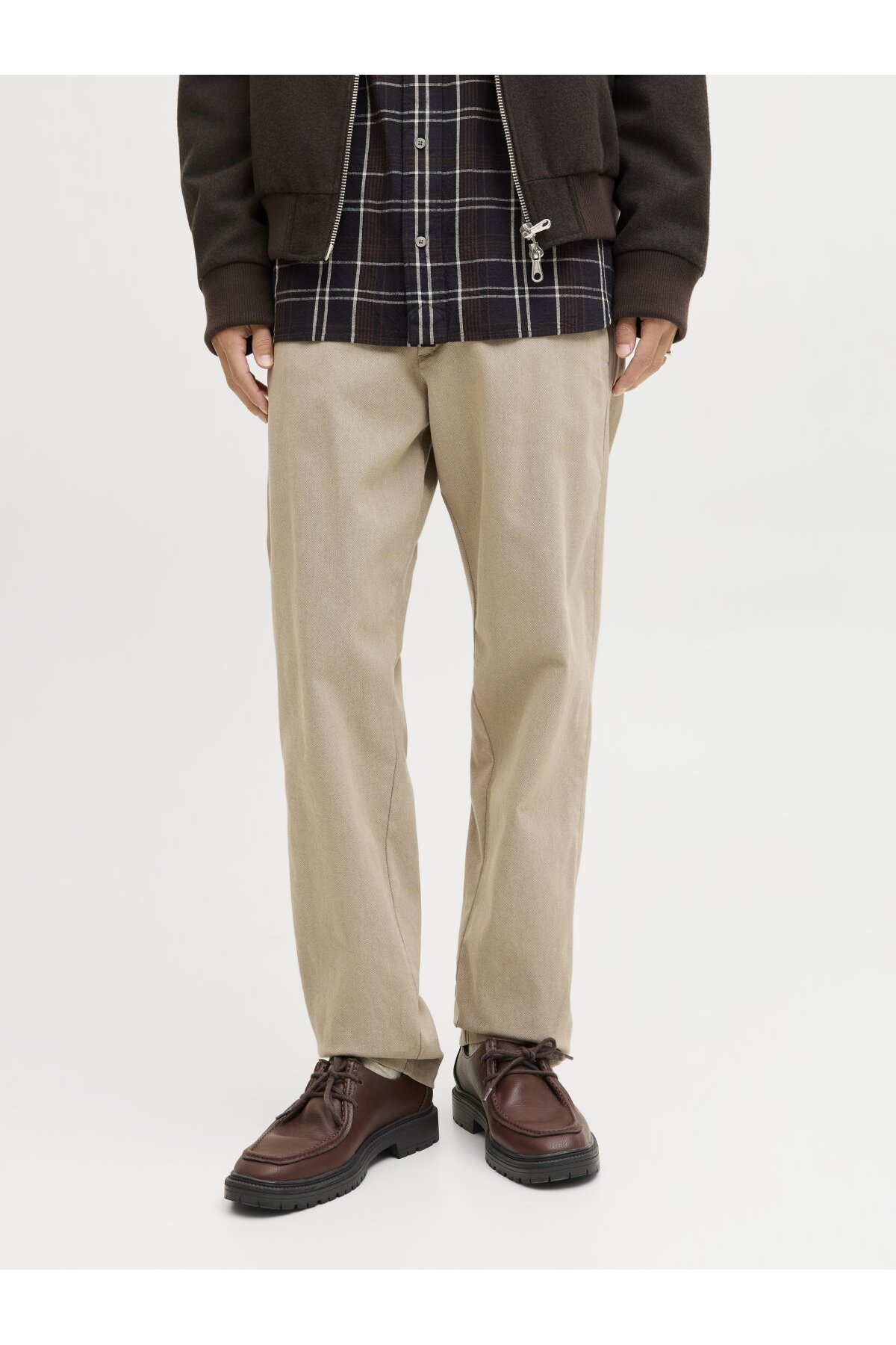 شلوار مردانه هندسی فاق نرمال | جک اند جونز Jack & Jones 12286940 - تصویر 2