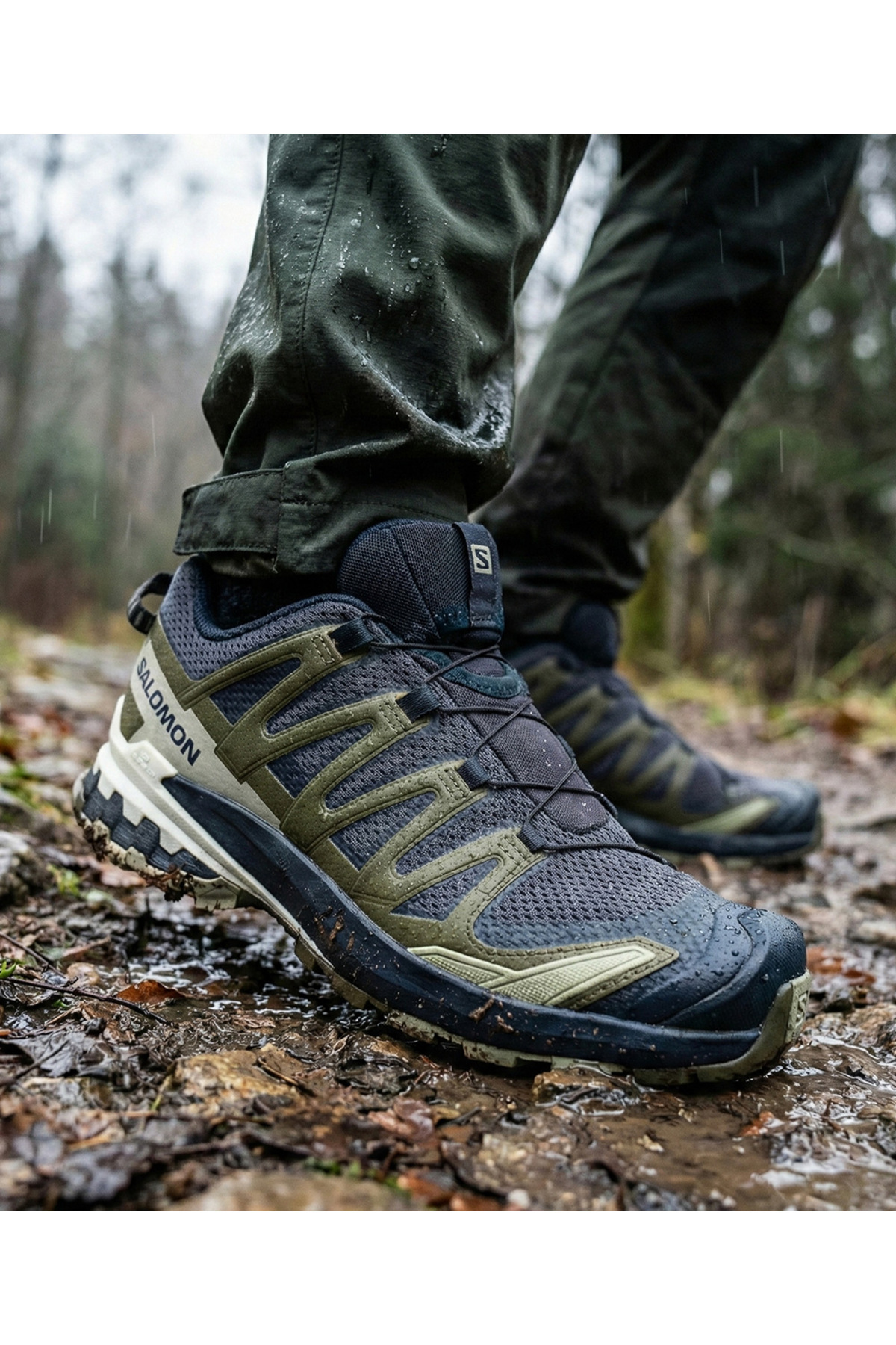 سالومون کفش‌های فضای باز مردانه Xa Pro 3D V9 سرمه‌ای