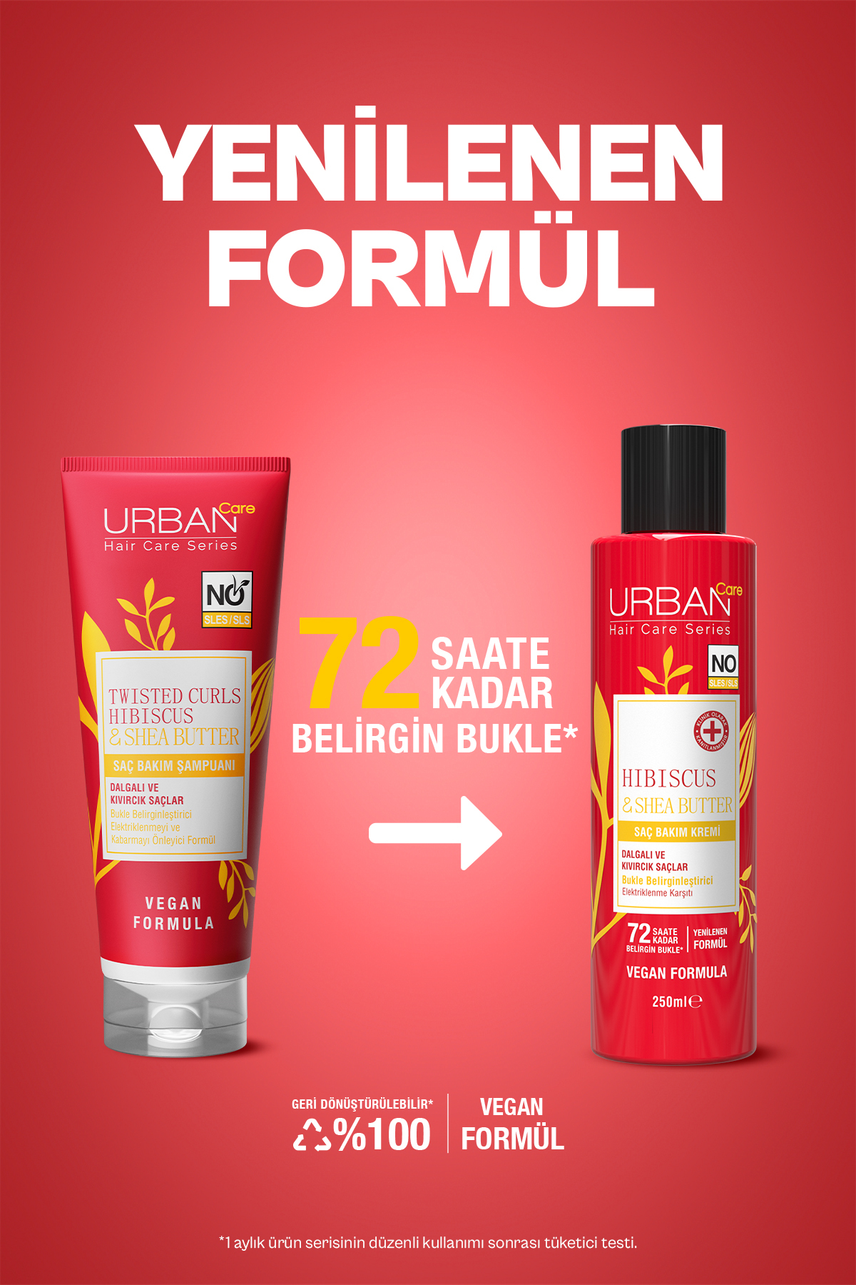 Hibiscus & Shea Butter Kıvırcık Ve Dalgalı Saçlara Özel Saç Kremi 250ml-vegan — 8680690712272 — تصویر 3 از 6