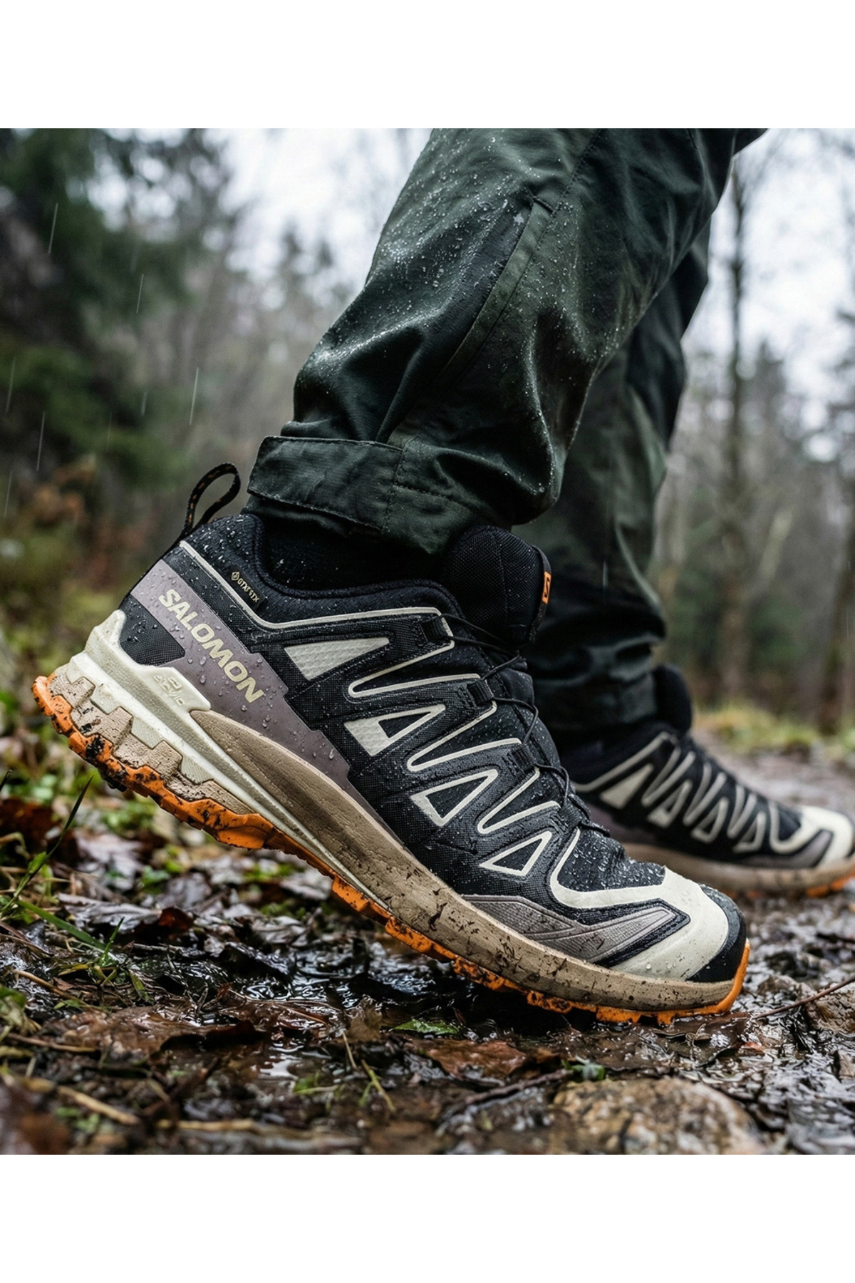 سالومون کفش‌های ورزشی مردانه گورتکس مدل Xa Pro 3D V9 مشکی