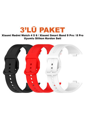 Dexmon Xiaomi Redmi Watch 4 / 5 / 6 – Xiaomi Smart Band 8 Pro / 9 Pro Uyumlu ...