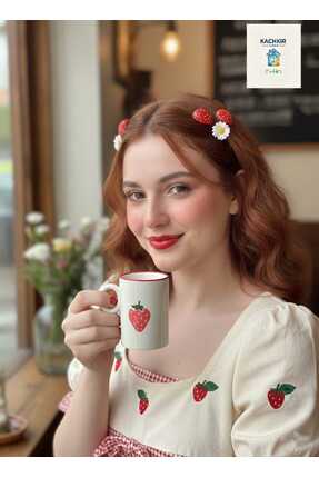 KACHKIRHOME Türk Kahve Fincanı Hediye Fikri Pinterest Model Kupa Çilek Kiraz ...