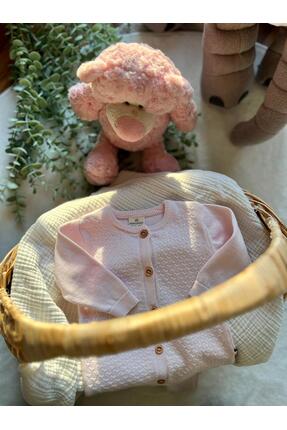 ANNA BABBA %100 Pamuk Kız Bebek Triko Tulum