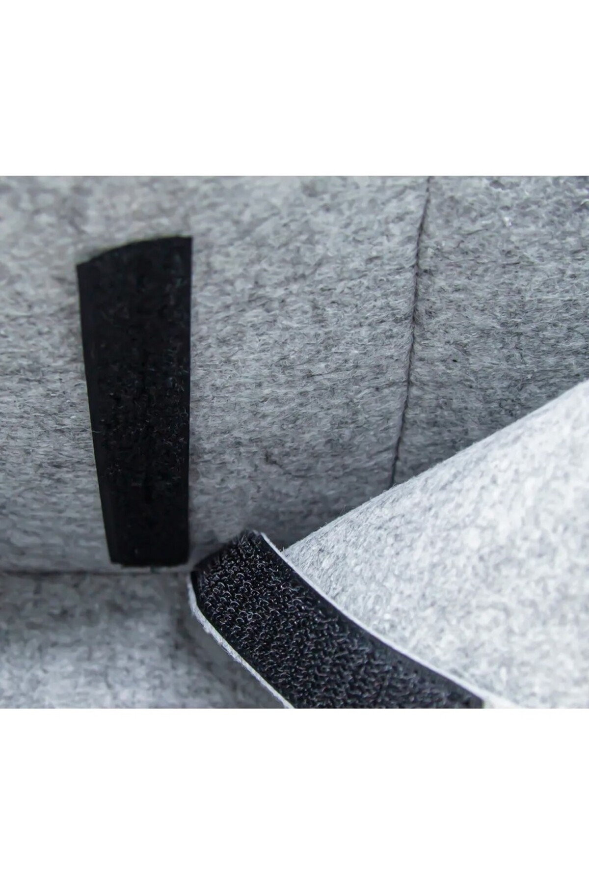 DGSTYL3 Keçe Anne Bebek Bakım Çantası 772 Gri Çiçek fotoğrafı 5 (önizleme)