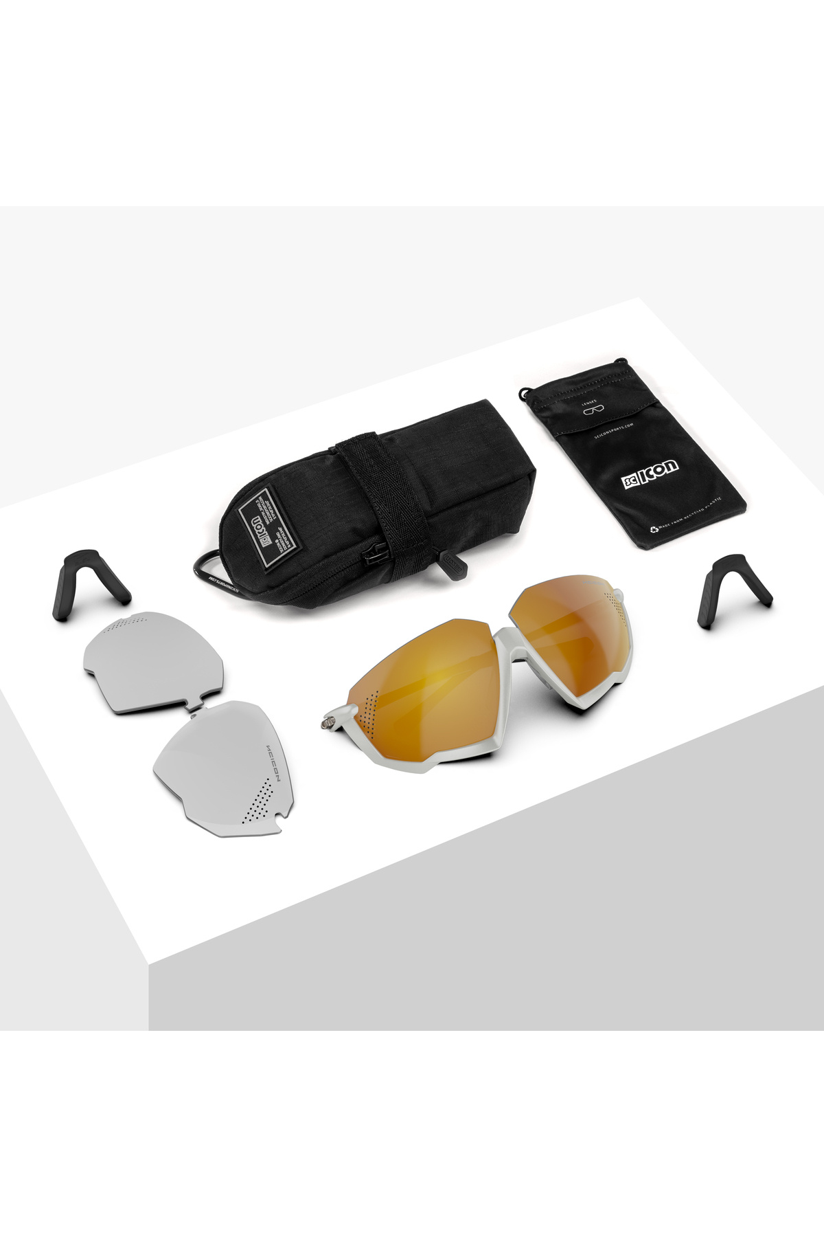 AEROJET TITANIUM MULTIMIRROR GÜNEŞ GÖZLÜĞÜ + YAĞMUR LENSLERİ