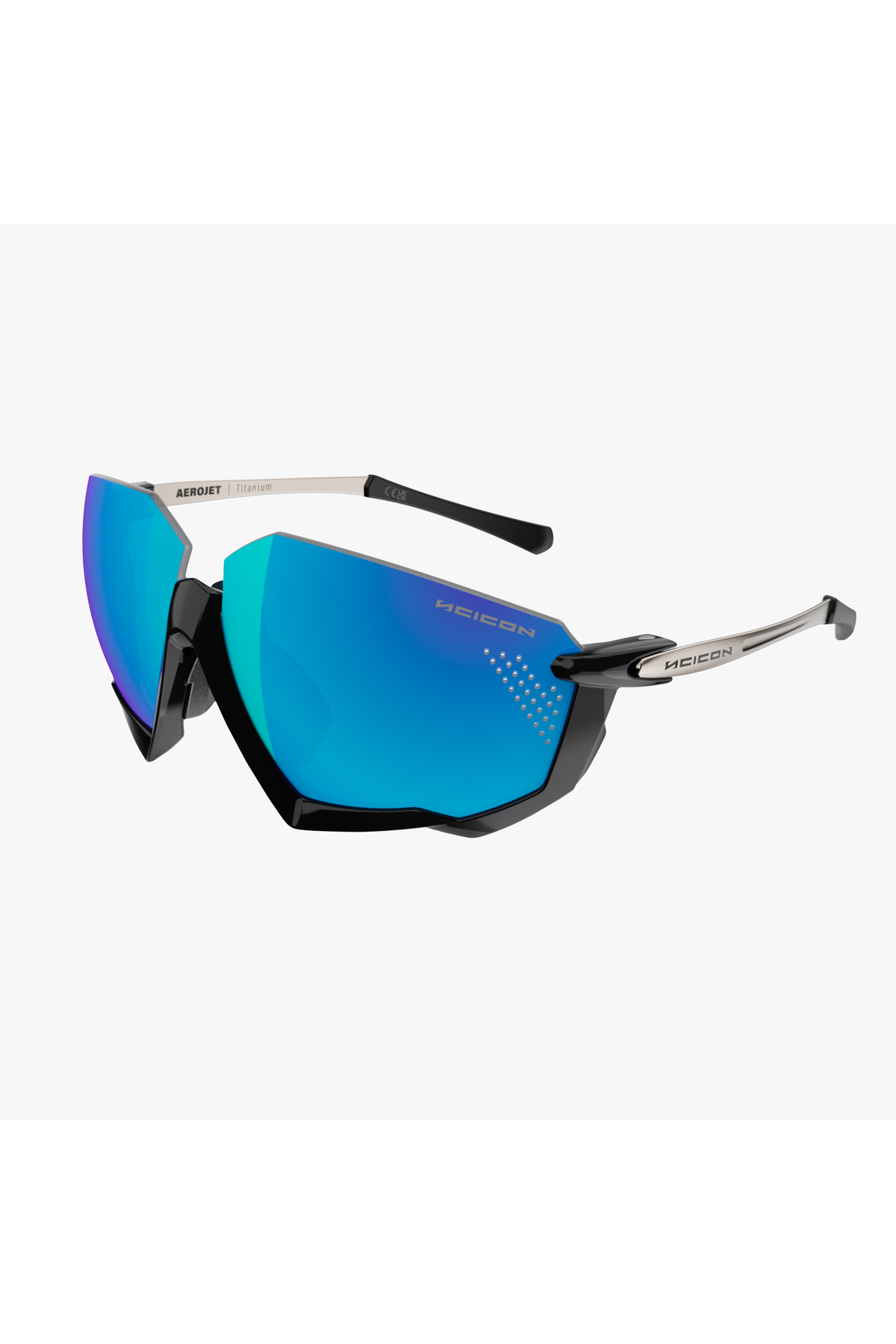 AEROJET TITANIUM MULTIMIRROR GÜNEŞ GÖZLÜĞÜ + YAĞMUR LENSLERİ