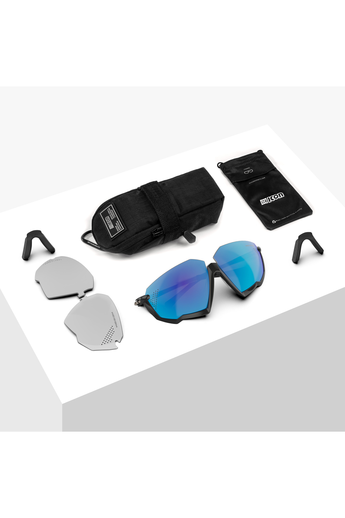 AEROJET TITANIUM MULTIMIRROR GÜNEŞ GÖZLÜĞÜ + YAĞMUR LENSLERİ