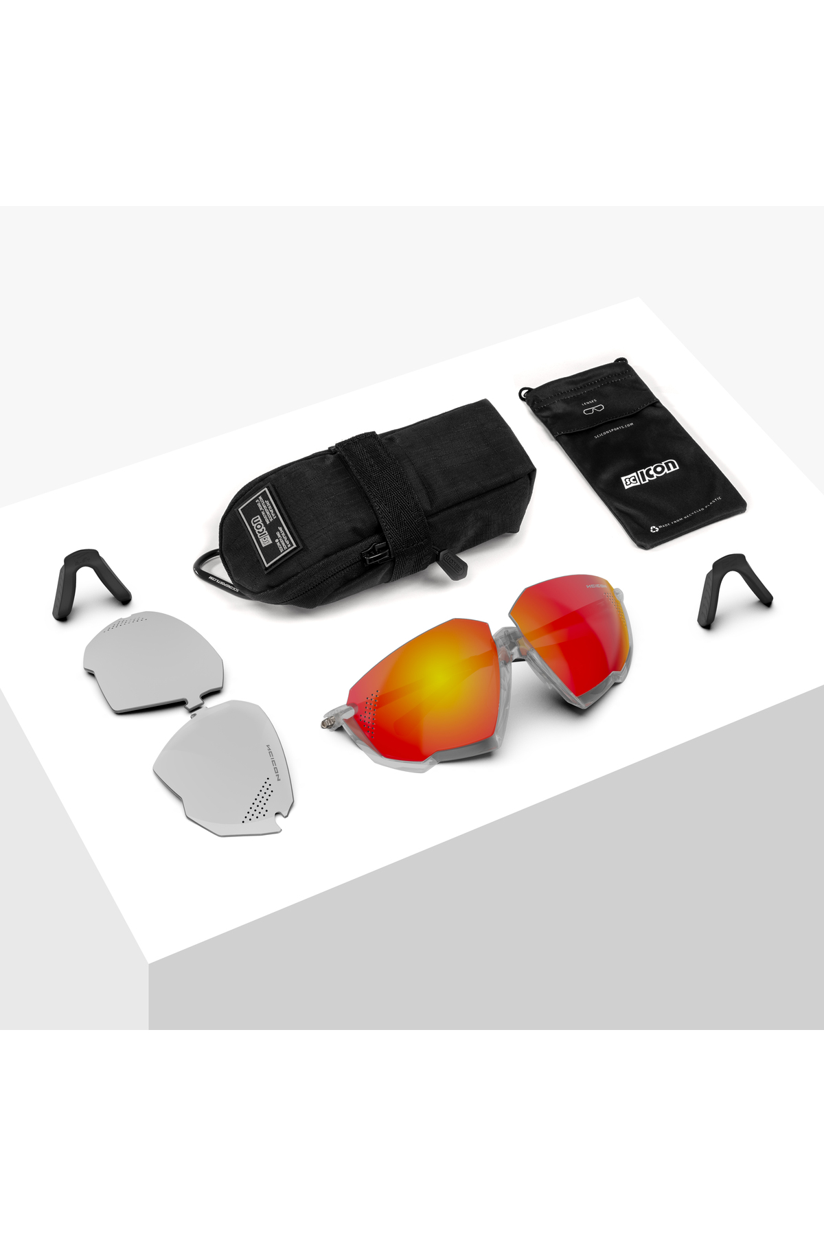 AEROJET TITANIUM MULTIMIRROR GÜNEŞ GÖZLÜĞÜ + YAĞMUR LENSLERİ