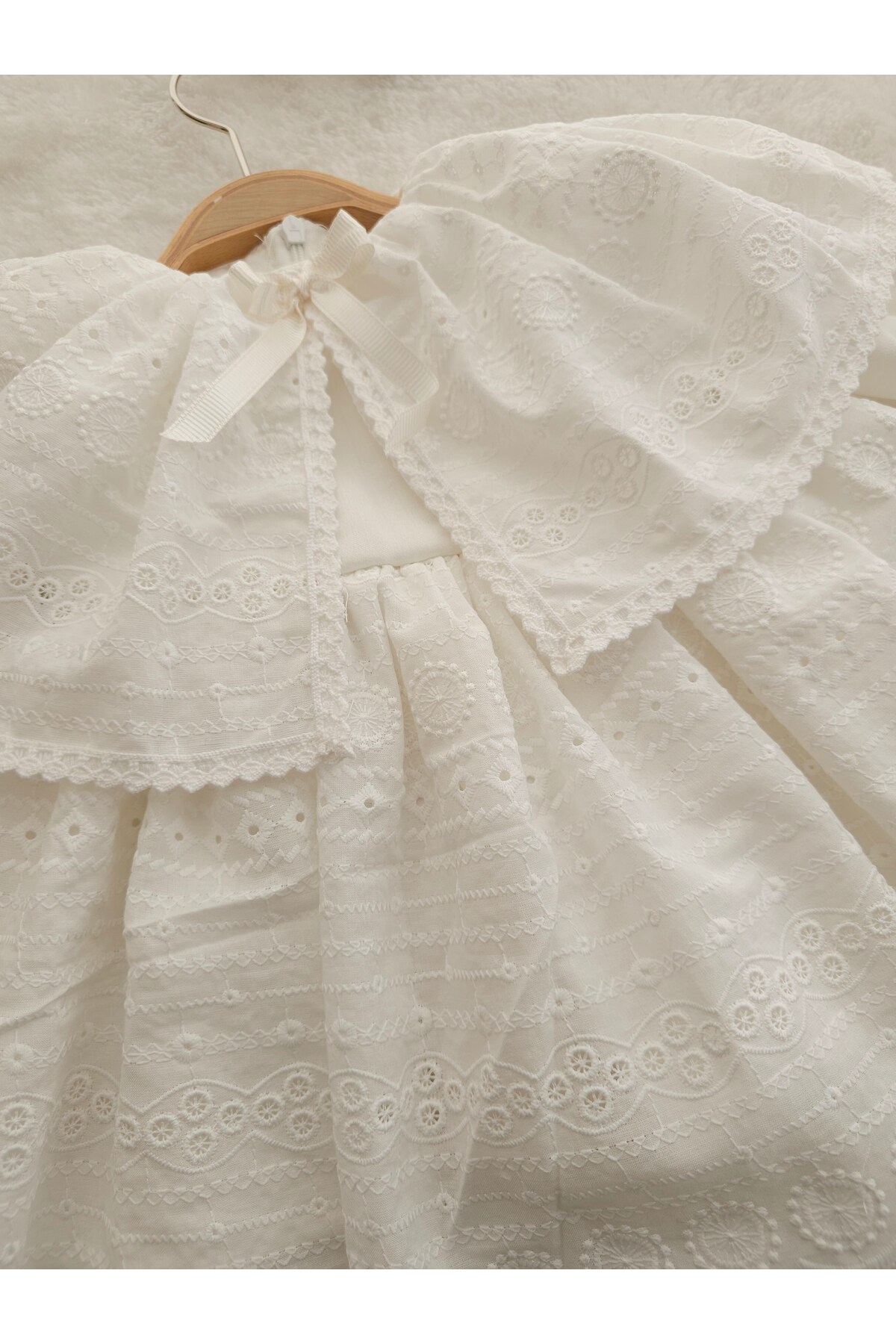 Elwirababyboutiqe fisto pelerin yaka elbise fotoğrafı 2 (önizleme)