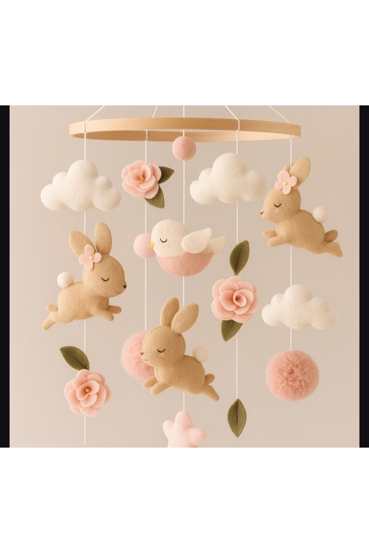 Duygunun Keçe Tasarımı Keçeden bebek dönece müziksiz fotoğrafı 2 (önizleme)