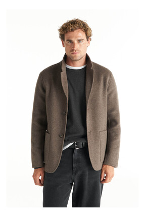 Ted Baker Rahat Vizon Erkek Düz Ceket TBMROW1110