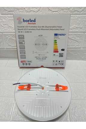 Borsan ekim aydınlatma 36 w ayarlanabilir yuvarlak sıva altı led panel GÜNIŞIĞI