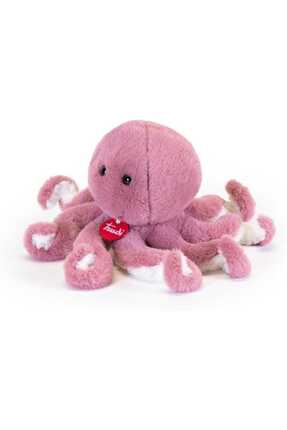 Trudi Pembe Ahtapot Peluş Oyuncak – 24 cm, S | Süper Yumuşak & Koleksiyonluk