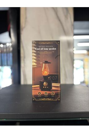 ÇERAY 🔥 Retro Tasarımlı Nostaljik Lamba Hoparlör (Coal Oil Lamp Speaker)