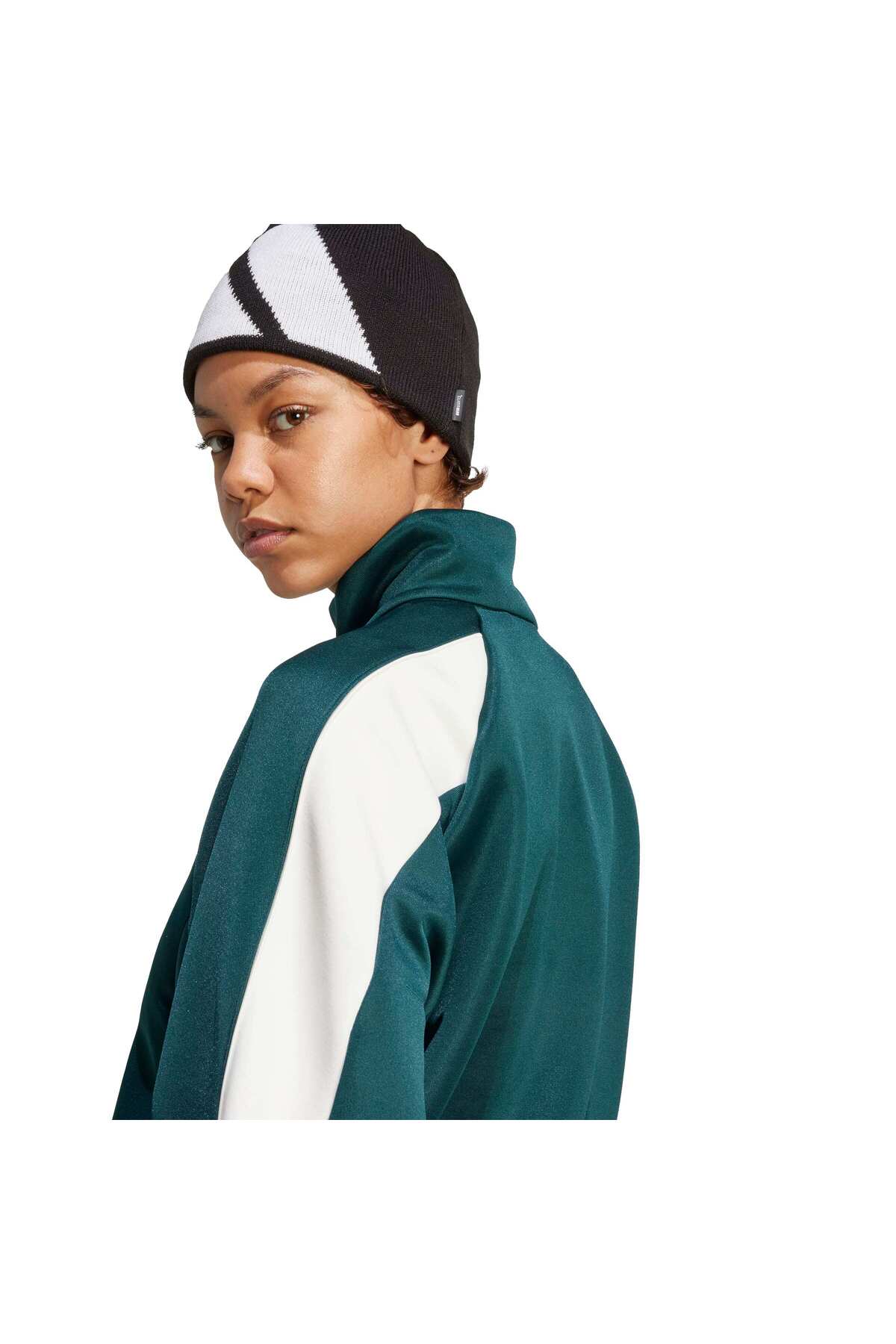 adidas W STADIUM TT Kadın Yeşil Sweatshirt JW0528 görsel 5