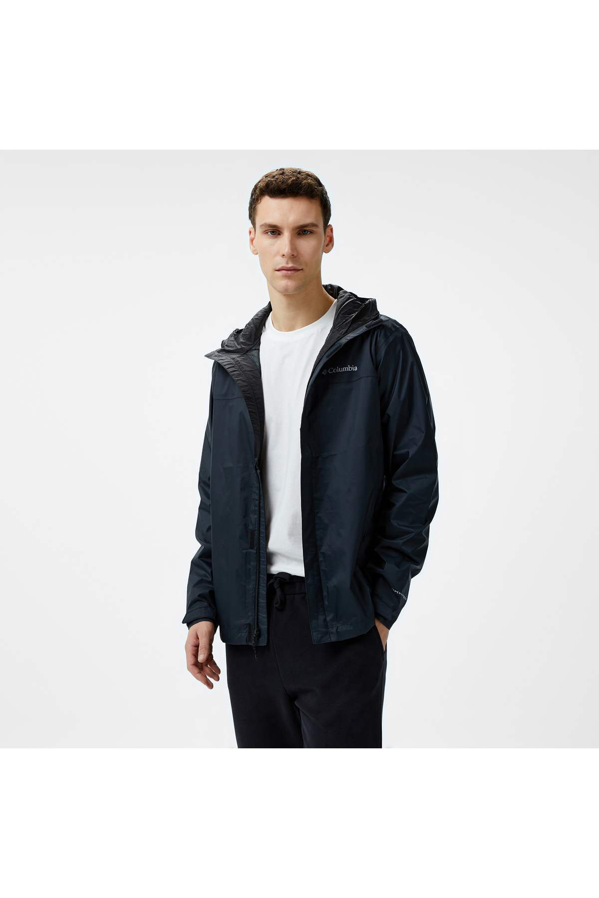 Columbia Watertight Erkek Gri Yağmurluk — مشکی 1533891012Siyah