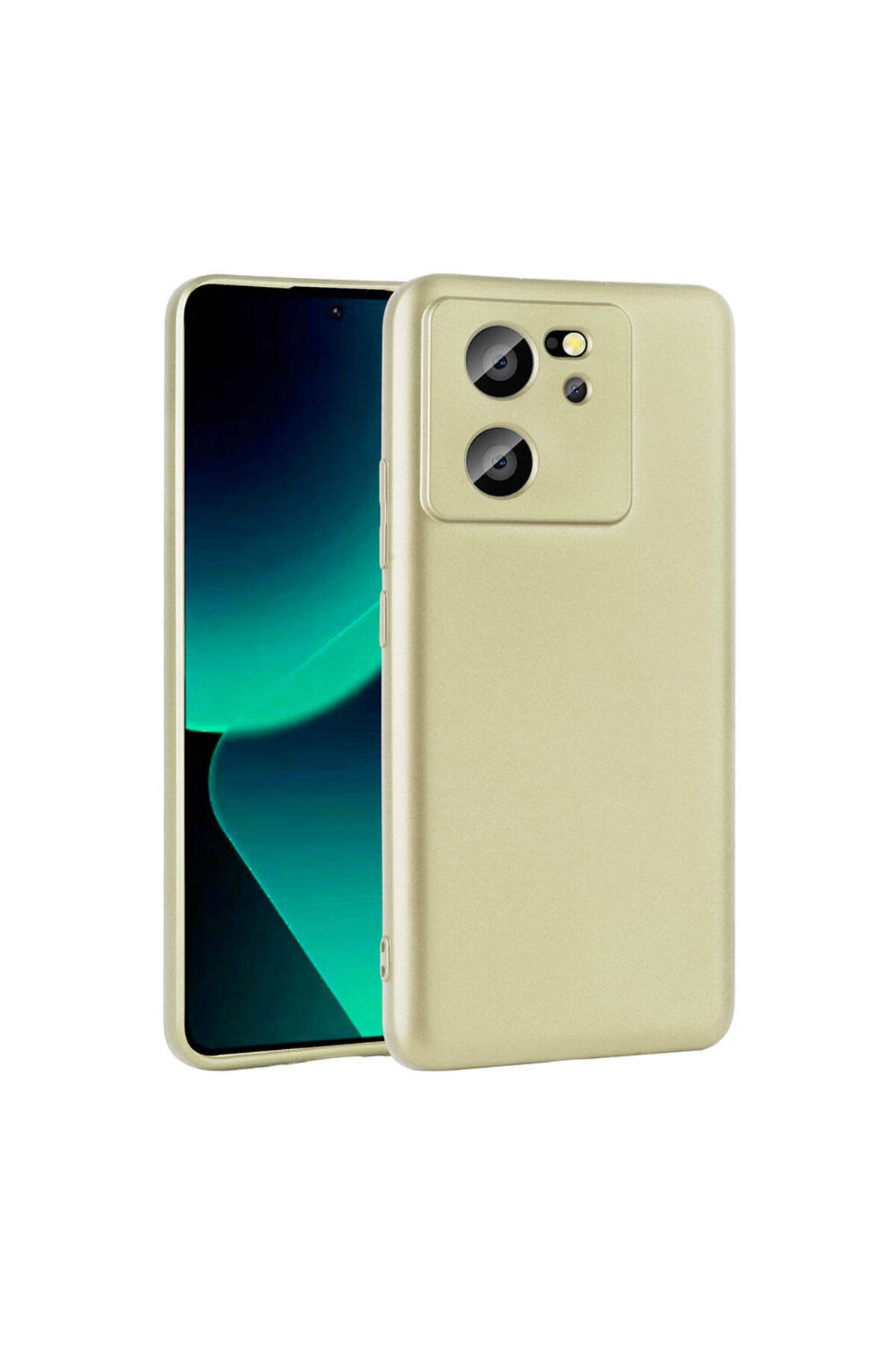 Mi 13T Pro Kılıf OYO Premier Silikon Kapak - Gold