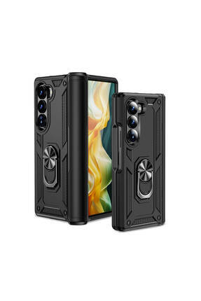 Oyo Store Galaxy Z Fold 6 Kılıf OYO Vega Kapak - Siyah