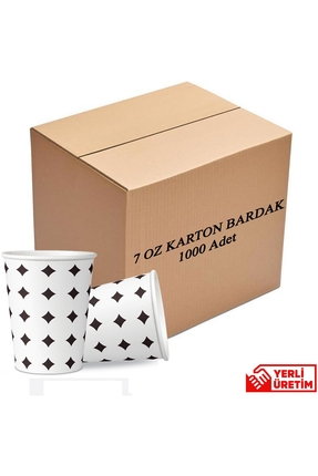 01 paper cup 7 Oz Karton Bardak 1000 li Koli