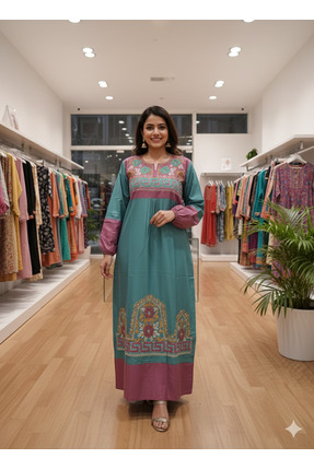 AURA CONCEPTS GELENEKSEL AFRİKA ELBİSESİ BOHEM OTANTİK ETNİK GENİŞ ELBİSE