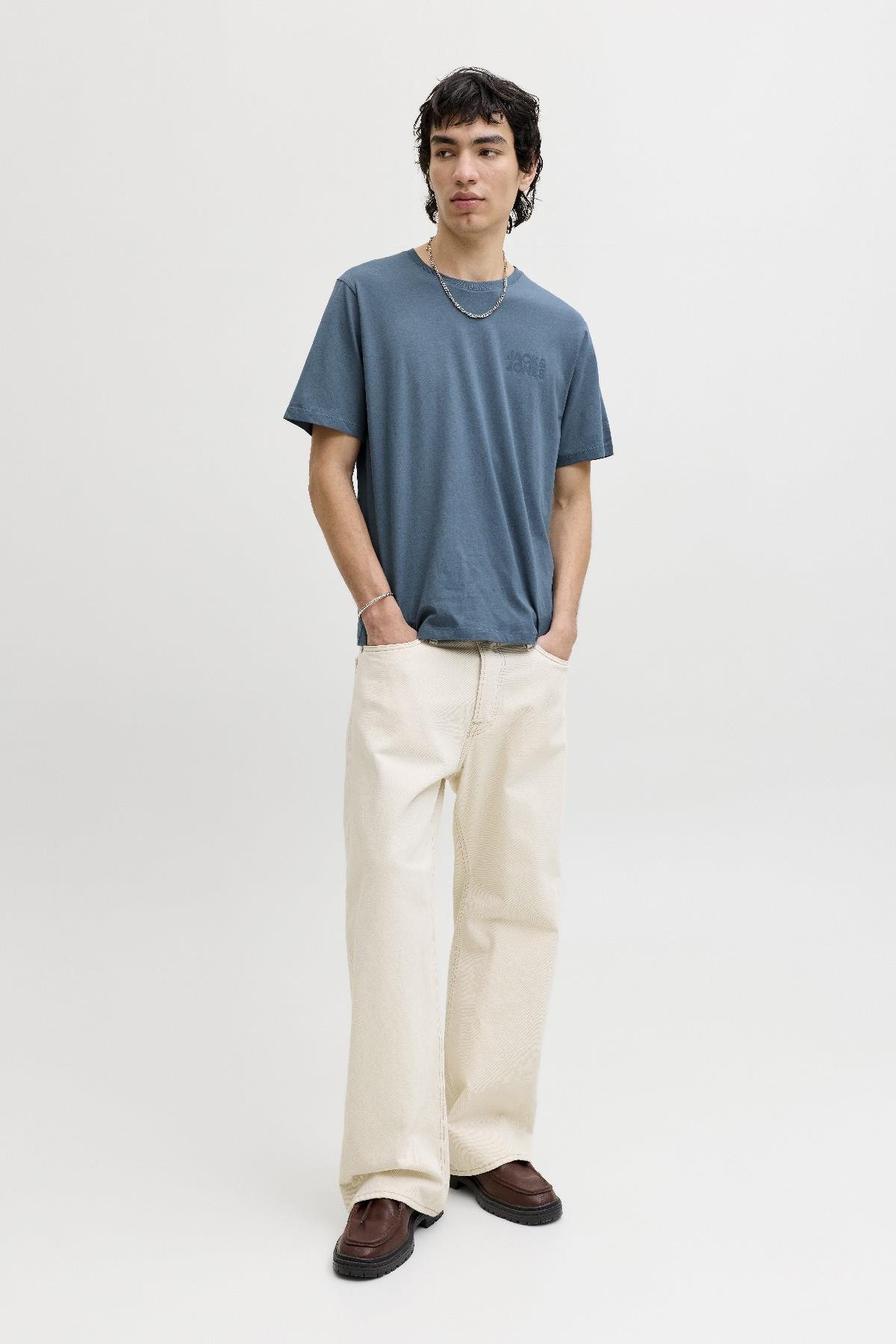 تیشرت مردانه طرح دار آستین کوتاه | جک اند جونز Jack & Jones TYC00802246161 - تصویر 4