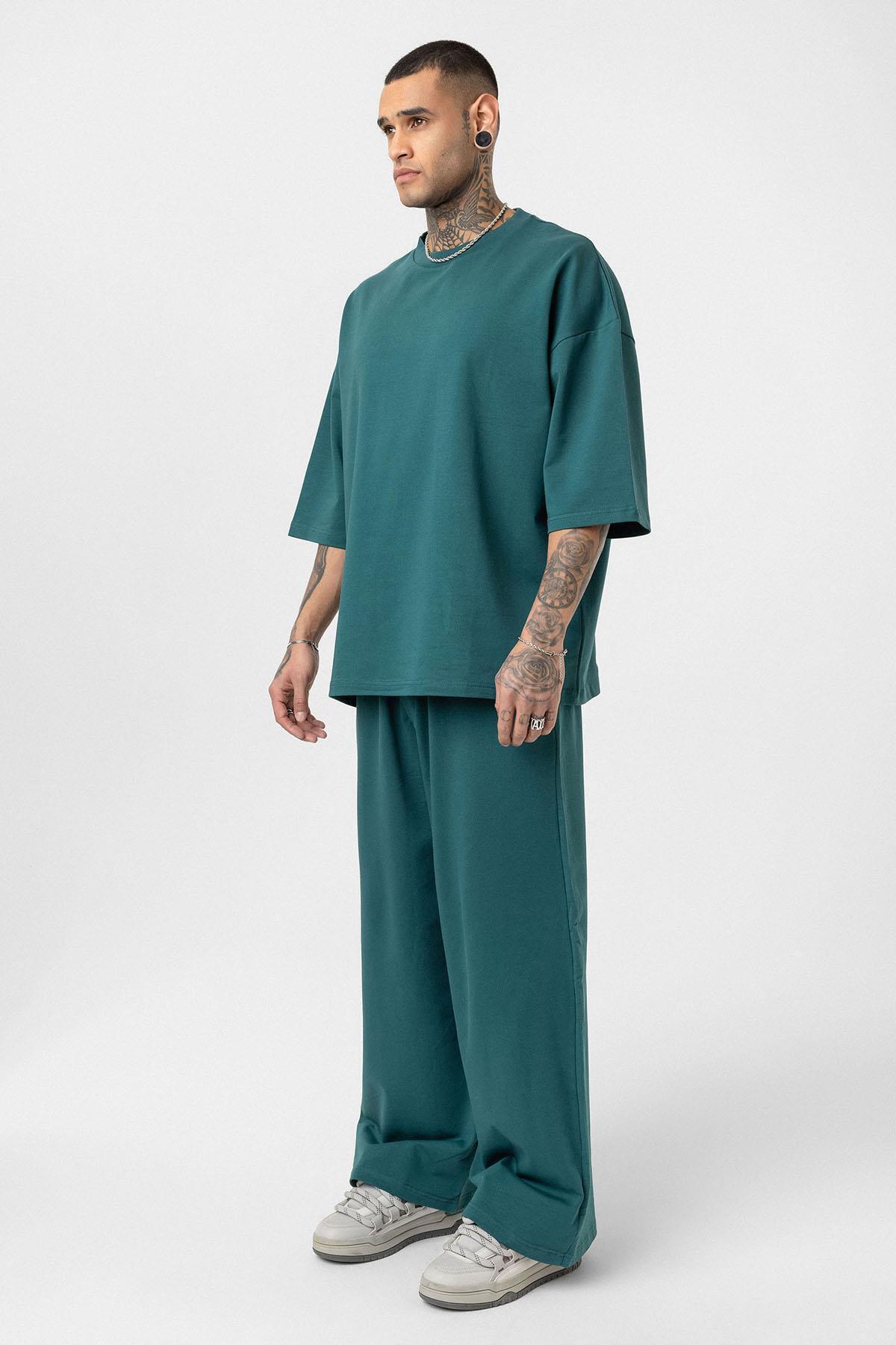Süper Oversize Takım Petrol — رنگارنگ 40-570 — تصویر 2 از 6