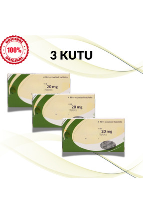 HİGUERA CİALİS20 MG 4'LÜ x3 12 Kullanım Tablet performans7 geciktirici7 kaldı...