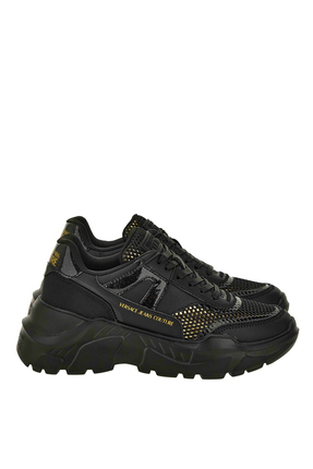 VERSACE JEANS COUTURE Siyah Kadın Sneaker 79VA3SC4899