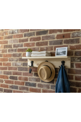 ÖZ ANADOLU Ahşap duvar askılığı