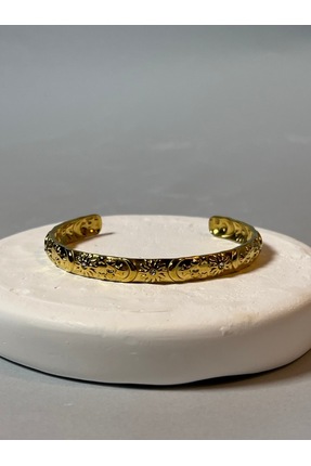 Generic Altın Kaplama Çelik Bileklik – Güneş Ay Yıldız Detaylı Boho Kadın Tak...