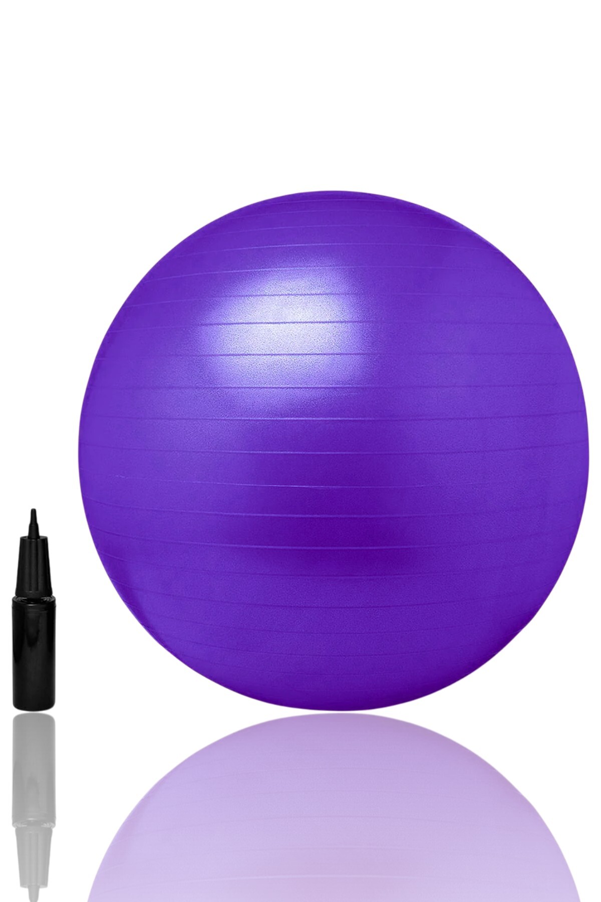 Tosima Pilates Topu 65 cm Pilates Topu Şişirme Pompası 8 RENK SEÇENEĞİ