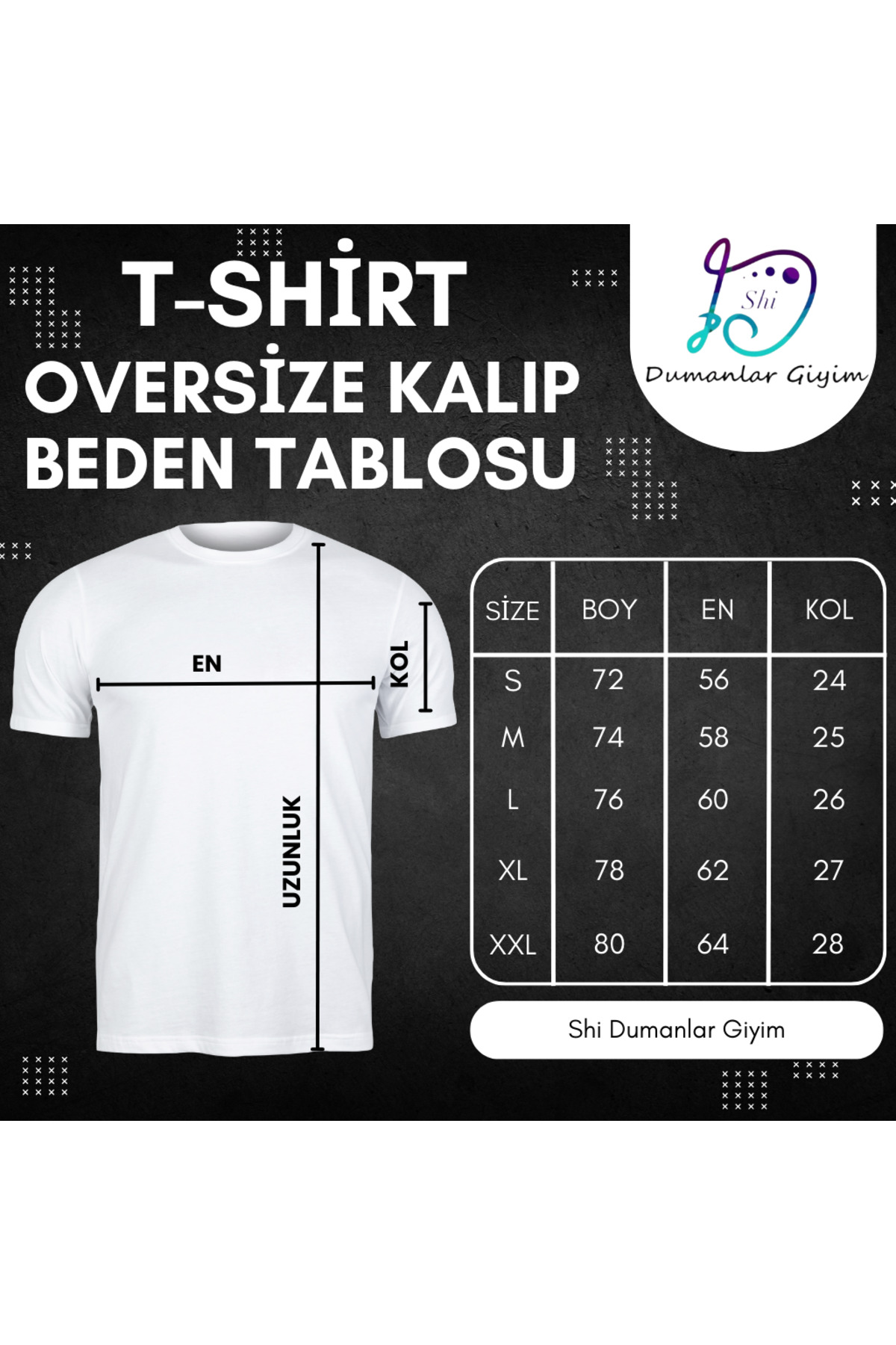 shi dumanlar giyim  Oversize Bay/ Leopar Cherry Baskılı Penye Tshirt - Görsel 2