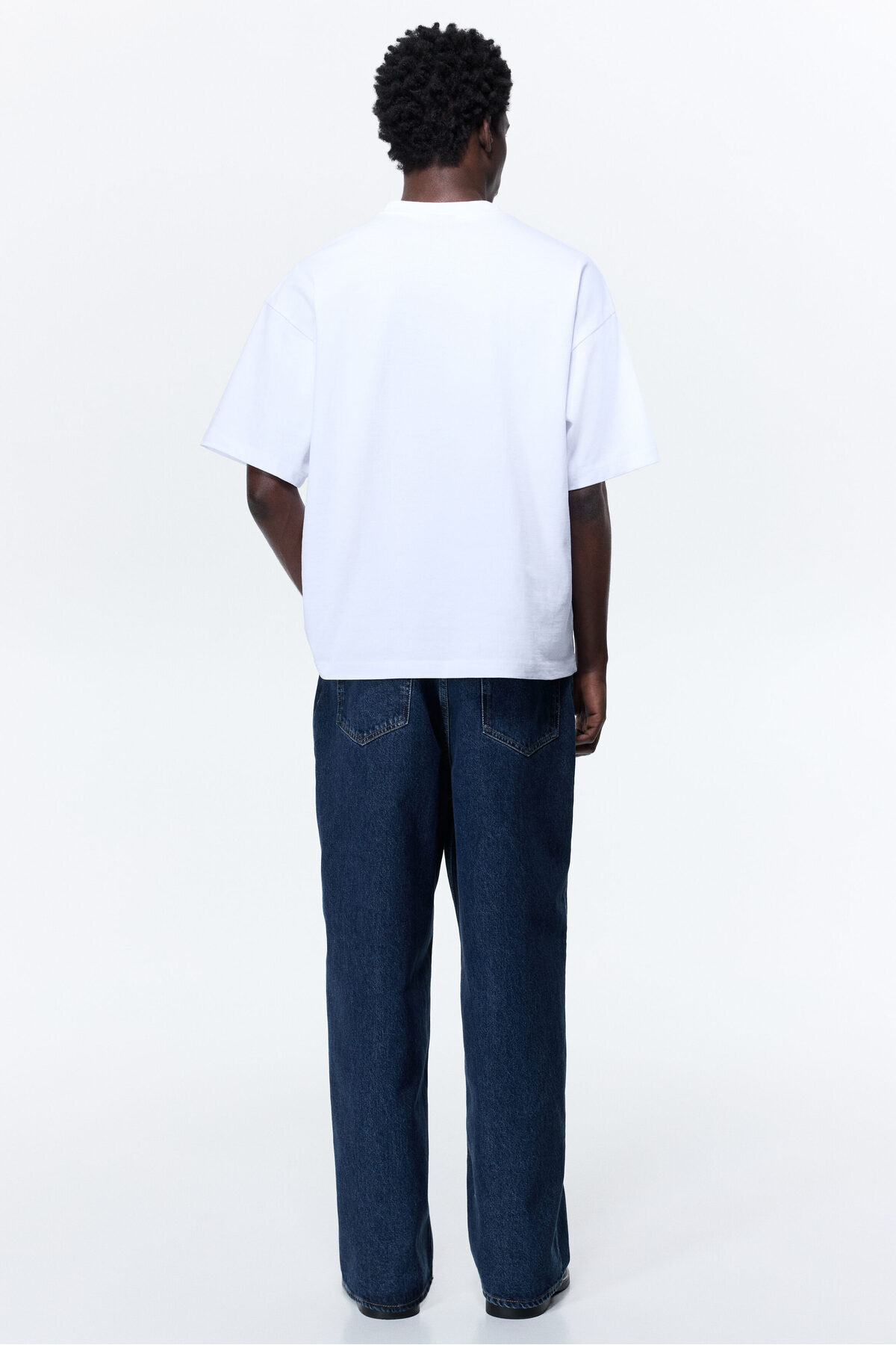 H&M Pamuklu Tişört Oversized Fit görsel 7