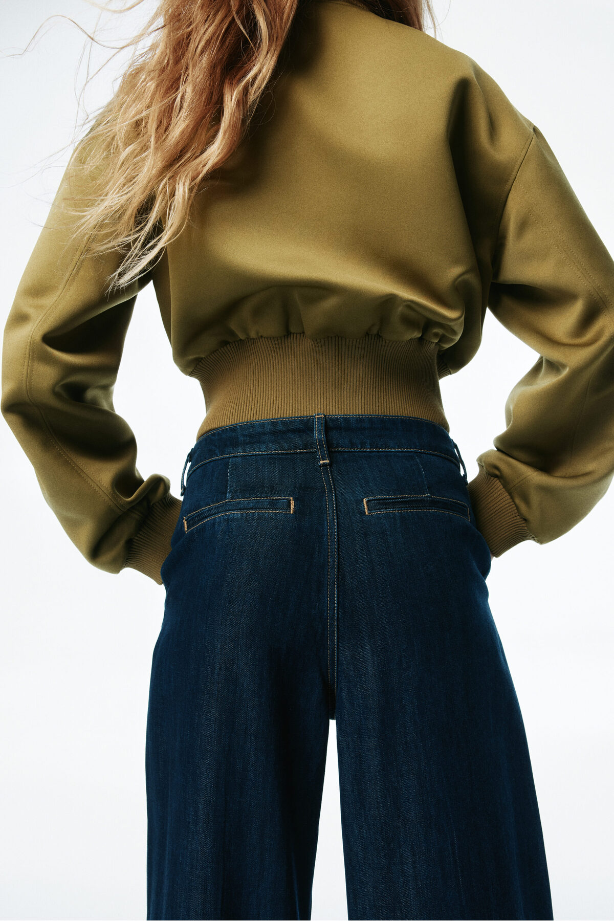 H&M Loose Fit Wide Regular Jeans görsel 5