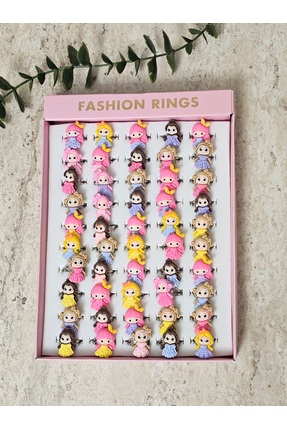 Fashion Rings 5'li Ayarlanabilir Çocuk Yüzük